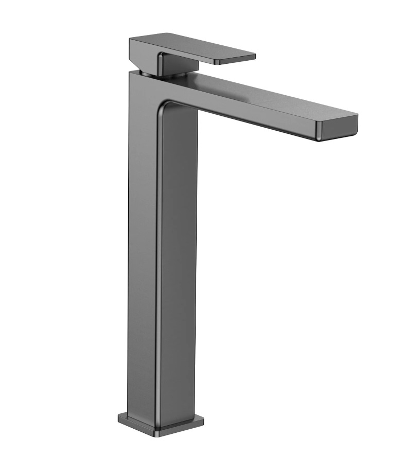 Смеситель для раковины-чаши AQUAme Savona AQM6814GM (металл шлифованный)