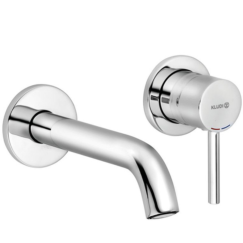 Встраиваемый смеситель для раковины Kludi Bozz 382450576 (хром) внешняя часть