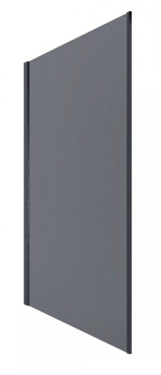 Боковая перегородка Alex Baitler SG74B90 900*2000 мм (чёрный/тонированное)