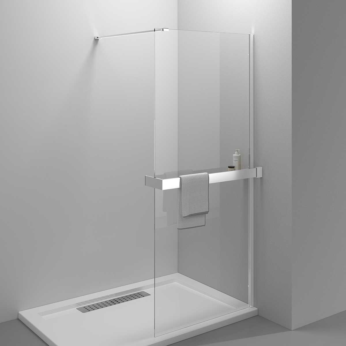 Душевая перегородка Vincea Walk-In HR VSW-4HR800CL 800*2000 мм (хром/прозрачное)