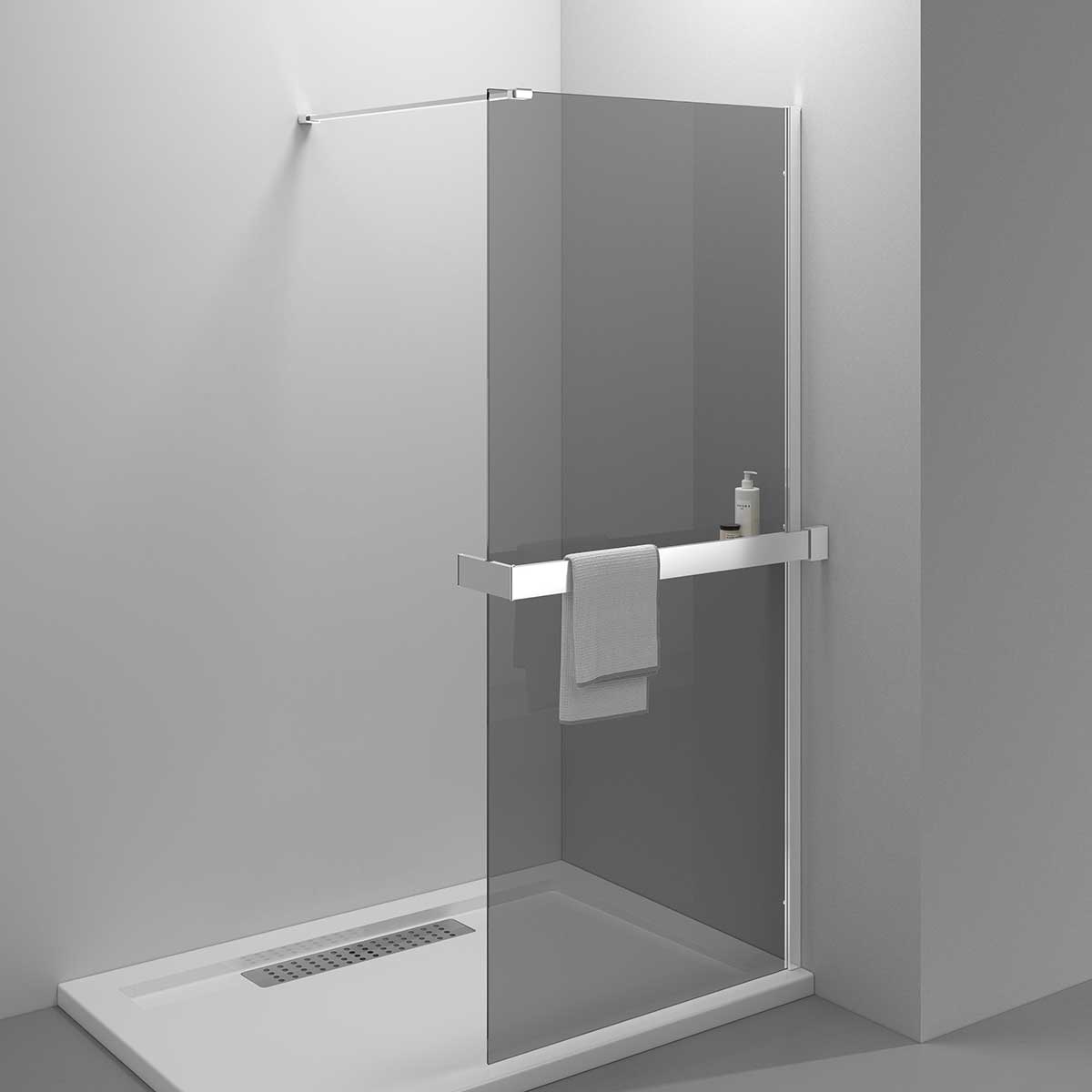 Душевая перегородка Vincea Walk-In HR VSW-4HR800CG 800*2000 мм (хром/тонированное)